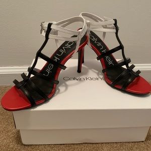 Calvin Kline leather sandals
